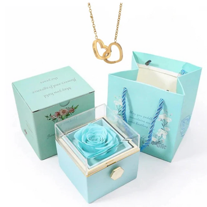 Eternal Rose Box Necklace