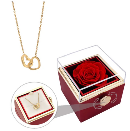 Eternal Rose Box Necklace