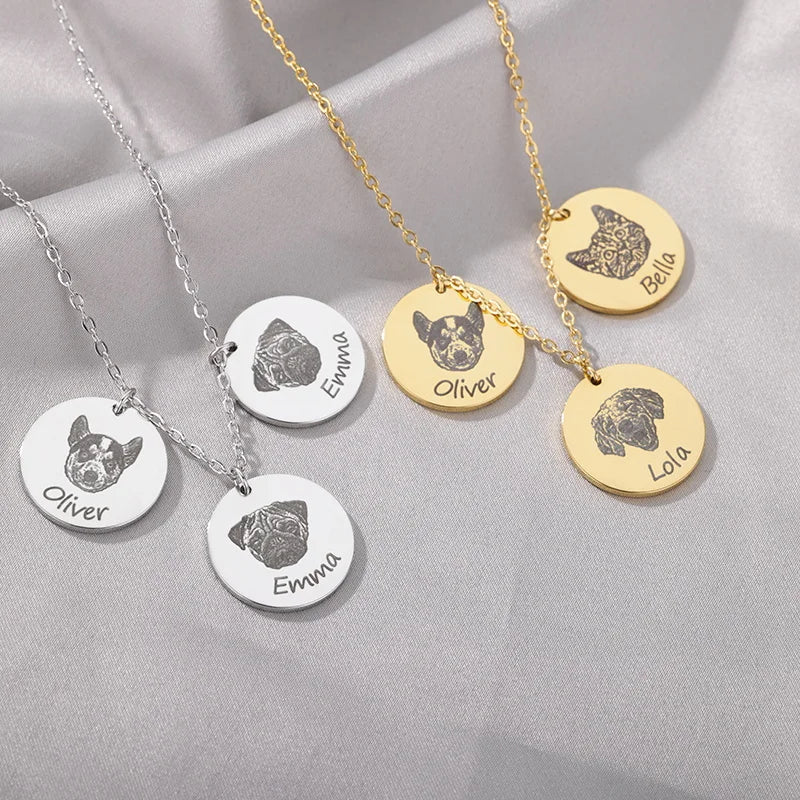 Pet Face Necklace