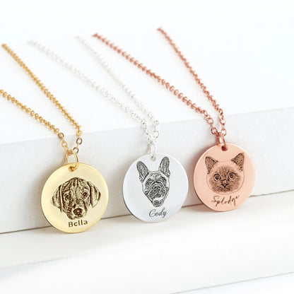 Pet Face Necklace